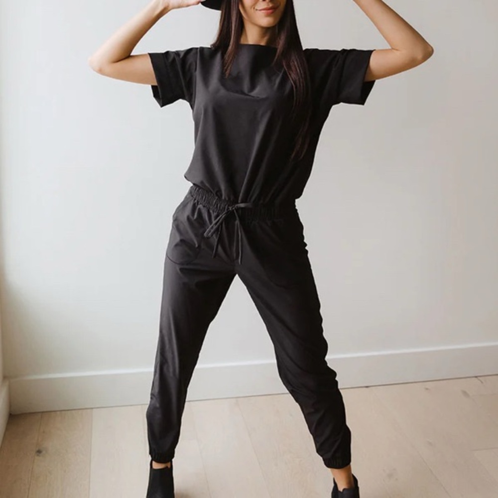 Albion Everyday Jumpsuit, Black